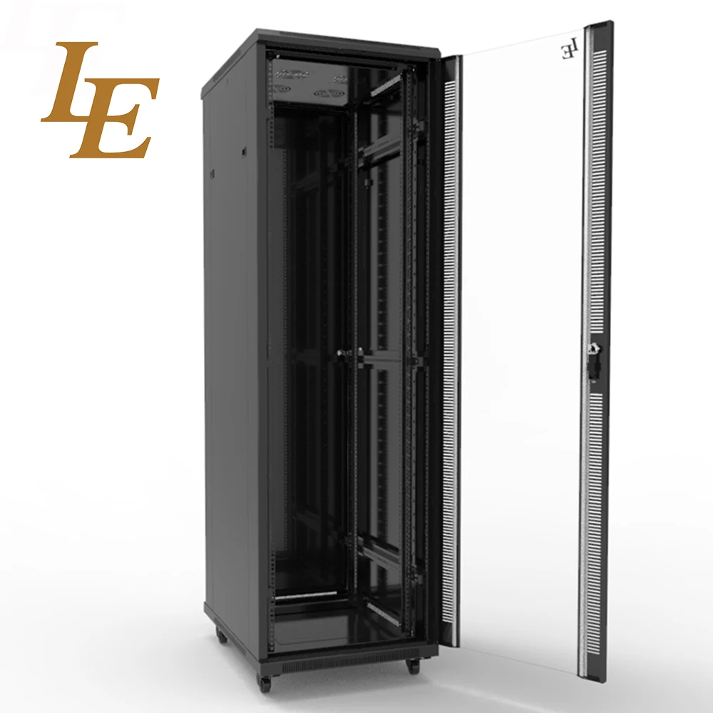 

18U 22U 27U 32U 37U 42U Data center server rack 19 inch network cabinet, Ral7035;ral9004