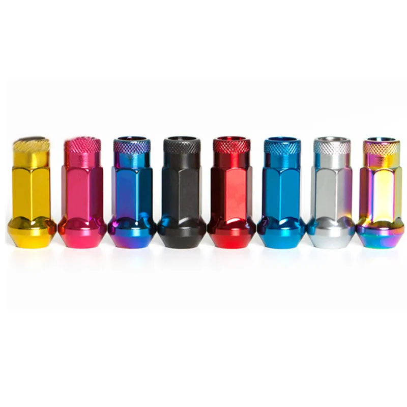 Car Accessories Stainless Steel Steel Open Ended Titanium Blue