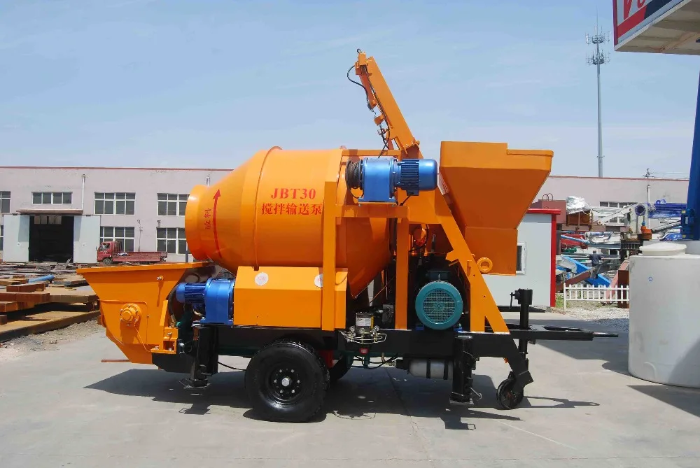 Small 30m3/h Concrete Mixer Pump Grouting Mortar Pump For Small