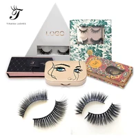 

faux mink eyelashes false eye lashes vegan eyelashes luxury eyelash packaging box