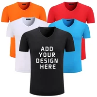 

customize latest design t-shirt Fashion Black Tshirt 95 Cotton/5 Elastane T-shirt Custom Embroidery T 100% Bamboo Fiber