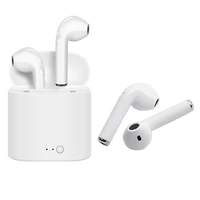 

Twins Double Wireless Bluetooth Headset Pair Bluetooth Earbuds I7 TWS & I7S Tws Wireless Earphones with charging dock