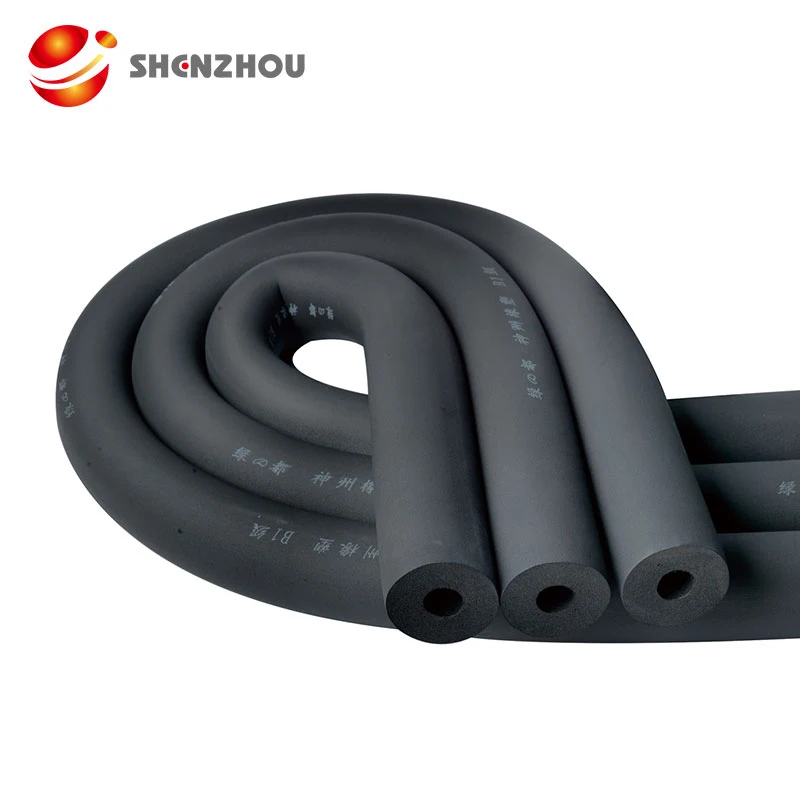 
rubber foam tubepipe heat insulation materials rubber foam insulation price water resistant materials round rubber foam 