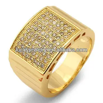 mens gold ring new design