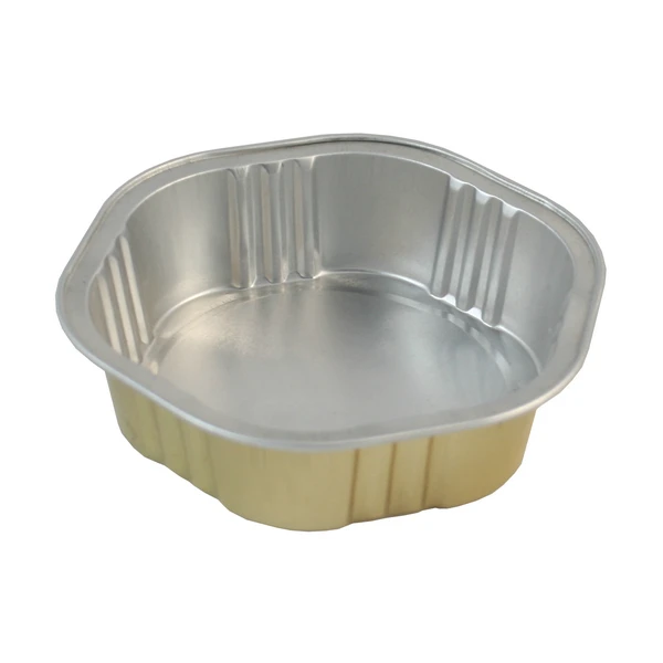 Download Gold Coated Small Disposable Aluminum Foil Tray - Buy Aluminum Foil Tray,Disposable Aluminum ...