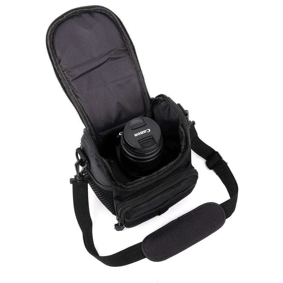 Maxsimafoto MFC1 Black Neoprene Camera Case to fit Canon 60D 70D 80D 750D 760D 