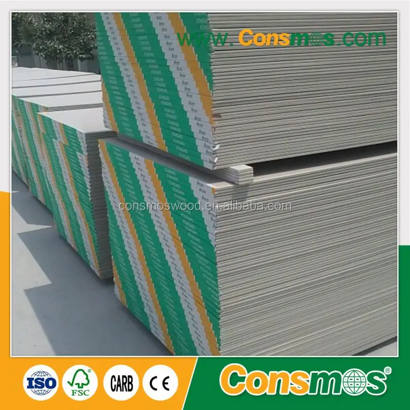 Bahan konstruksi 6mm papan gipsum thailand-Plasterboards 