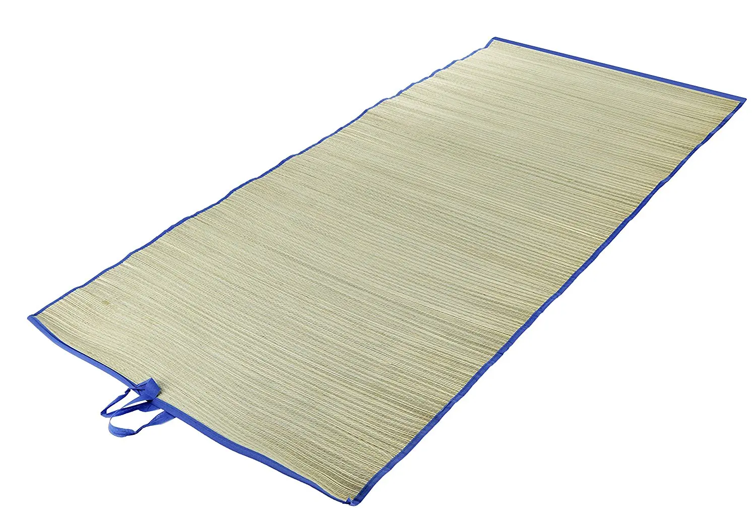 Portable Beach Mat Travel Holiday Roll Up Straw Play Mats Summer