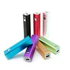 Promotional Gift Rohs Metal Material Square Shape Mini Power Bank Portable Power Charger With 2600mah