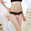LYNMISS Mesh underwear thong lingerie sexy hot transparent panties briefs lace G Strings