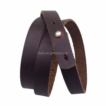 Pk0404 Plain Genuine Brown Leather Wrap Bracelet Whole For Men Bracelets Engraving Pk0404 Plain Genuine Brown Leather Wrap Bracelet Whole For Men Bracelets Engraving