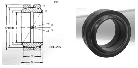 Ge80es 2rs подшипник