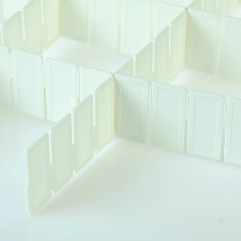 
DIY adjustable customized drawer storage plastic clapboard partition board 