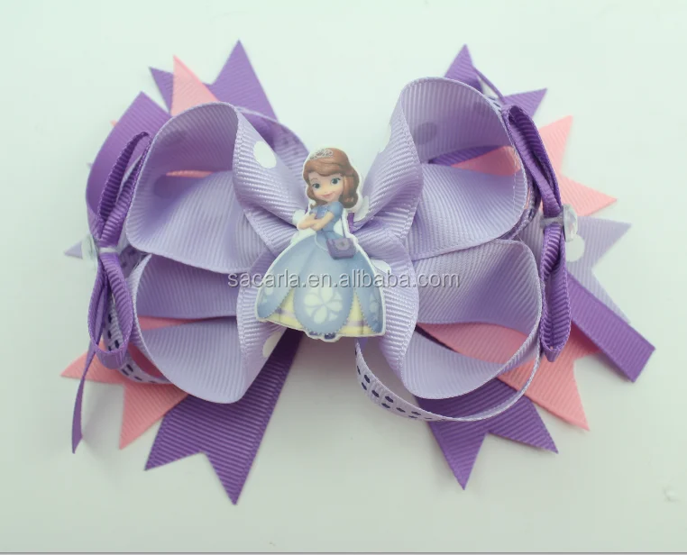 

Sofia the First bow for girls' party, Upon customer request