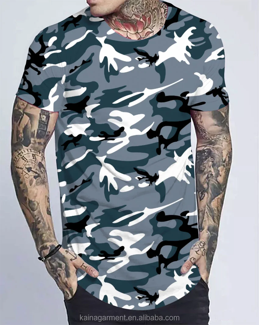 camouflage t shirt fashion