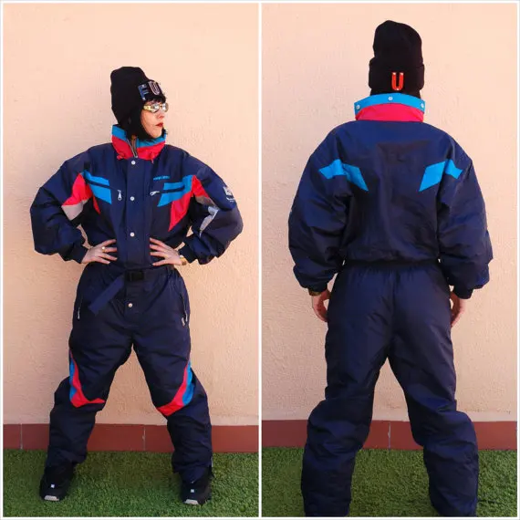 vintage ski jumpsuit