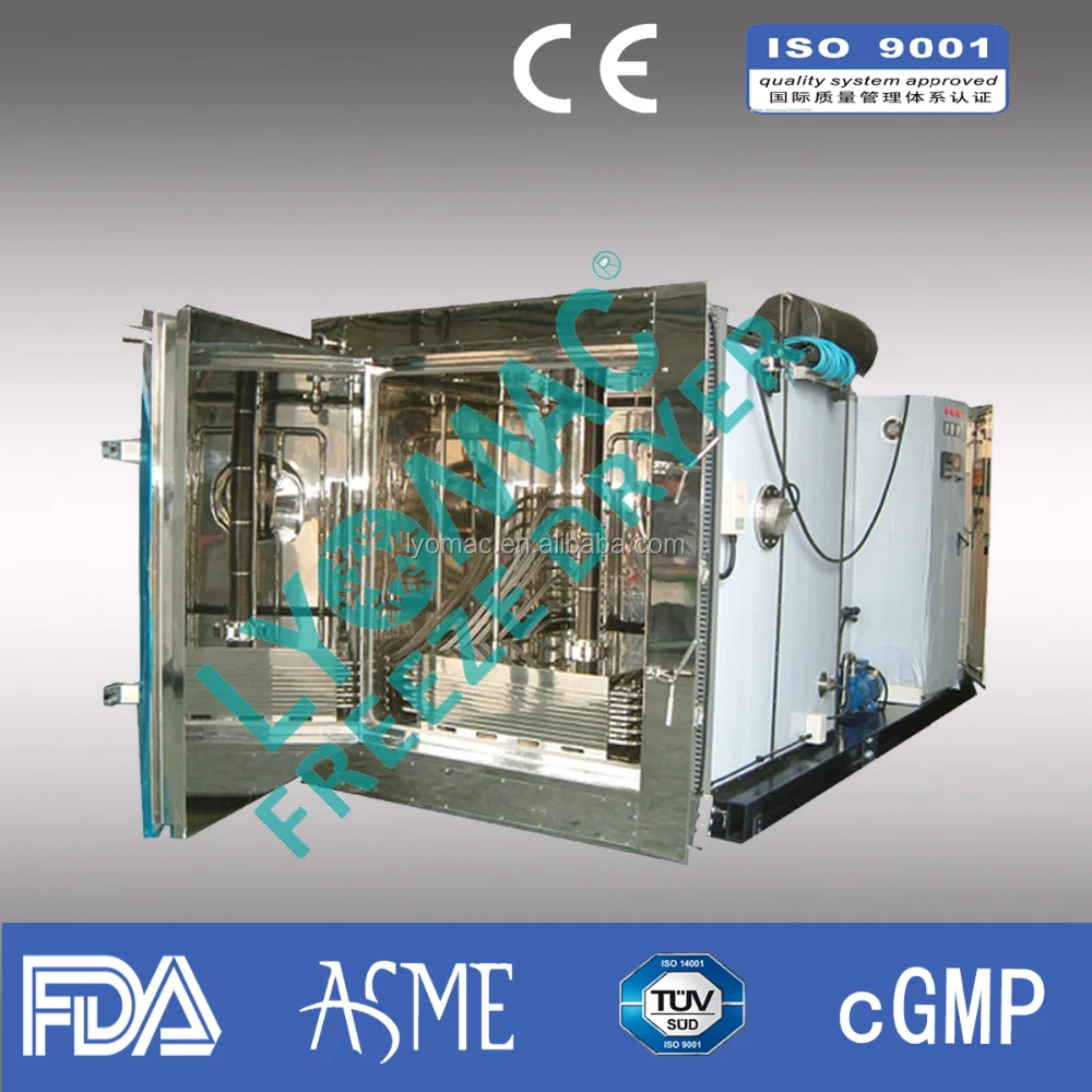 
100kg/liter Freeze dryer for pharmaceutical /freeze drying/Lyophilizer 