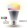 mi-light wireless transmitter control dmx led bulb E27 E26 B22 RGB color DMX LAMP