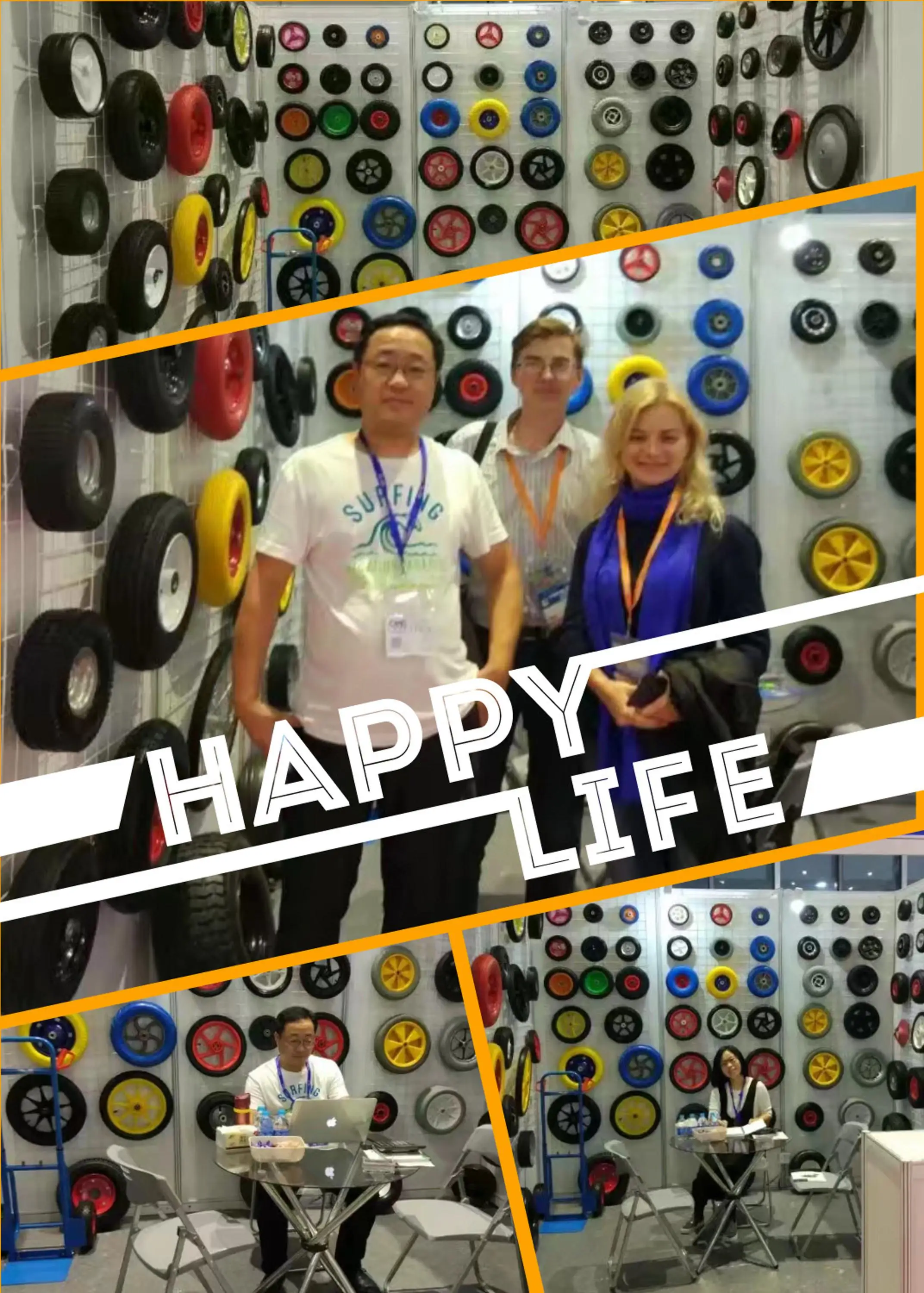 6 inch small solid rubber tyred wheels tires 6X2