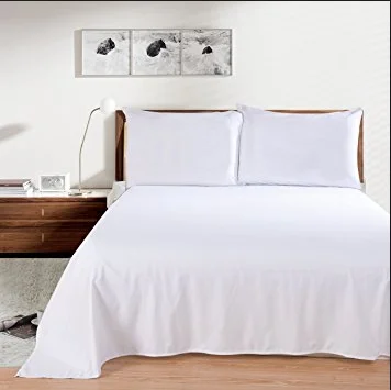 cheap white flat sheets