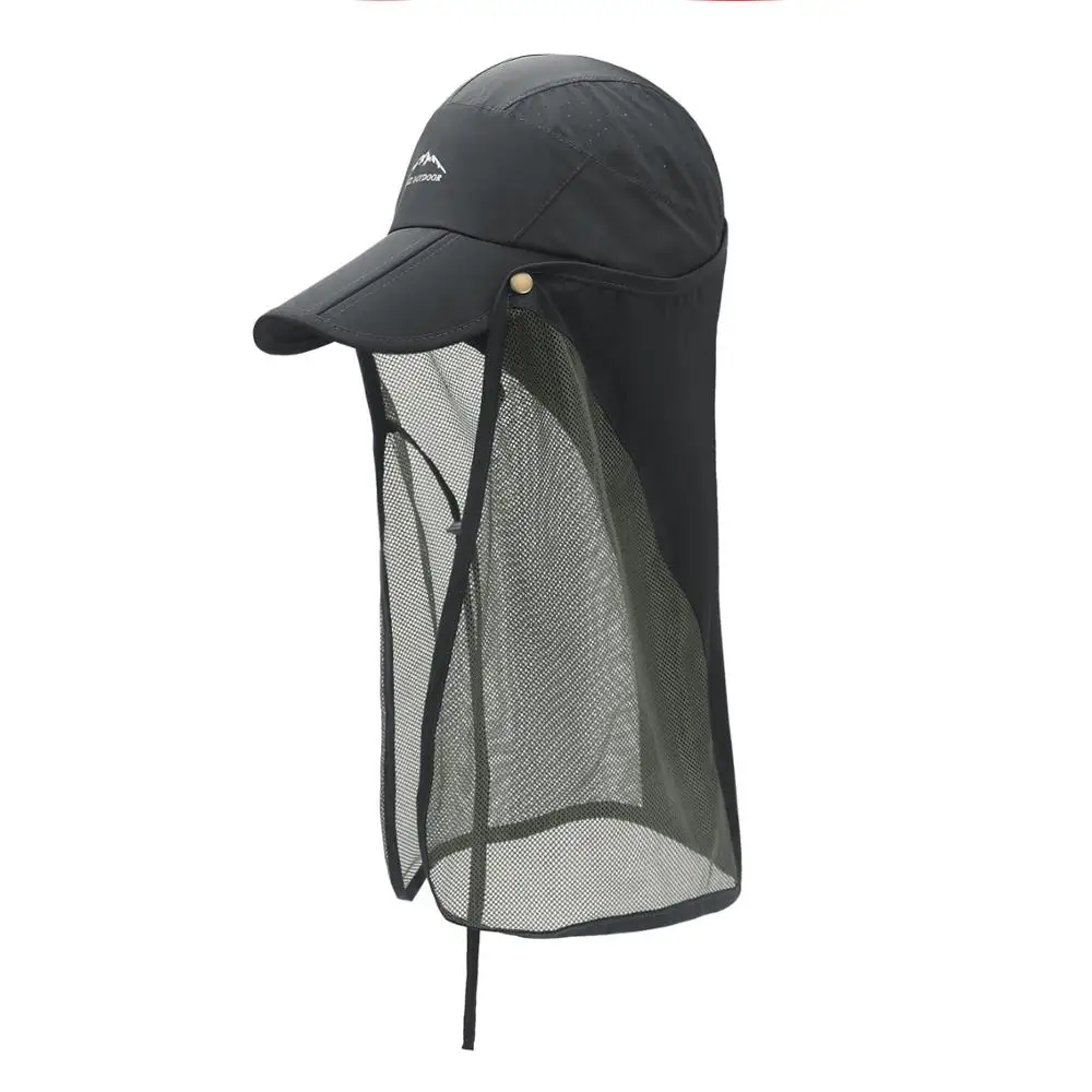 Wholesale Fixed Price Product Baseball Cap Folding Sports Hat With Mask ...