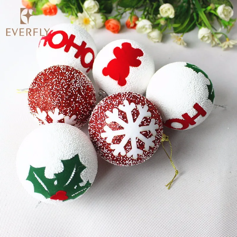 Diy Ball And Heart Shape White Christmas Decoration Styrofoam Buy