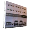 Portable custom print tension fabric aluminum pop up display stand backdrop banner wall for advertising