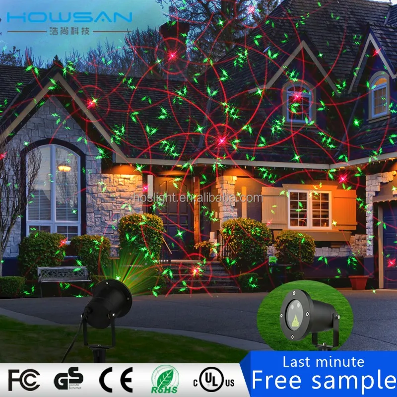 IP 65 laser weihnachtsbeleuchtung im freien garten licht, laserlicht im
