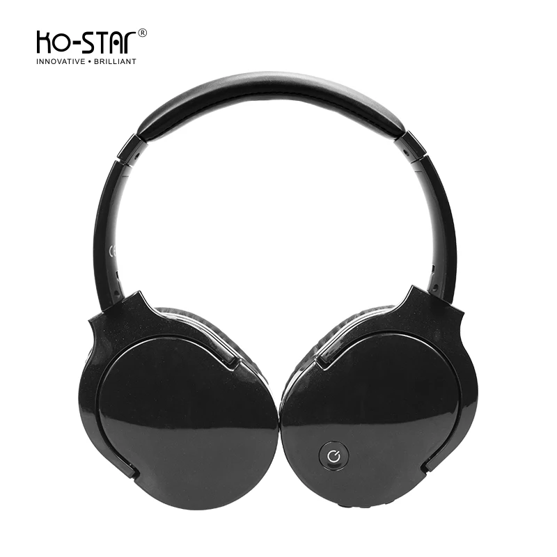 Soft Memory Earmuffs Rechargeable Bluetooth ANC Headphone for Travel Work
