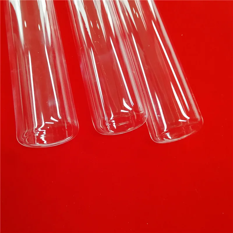 
clear quartz glass tube for photobioreactor 