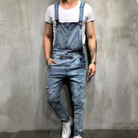 

China Factory hot sales wholesale low MOQ mens jeans overalls