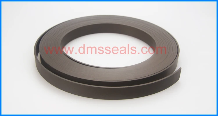 40% bronze filled PTFE wear guide ring for hydraulic pneumatic cylinder