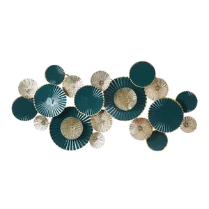 metal circle wall hanging office decoration