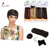 Short Piexe Style Malaysian Straight Virgin Human Hair Short Cut Weave Bump 28 pieces Hair Weave Full Head Hair Extensions