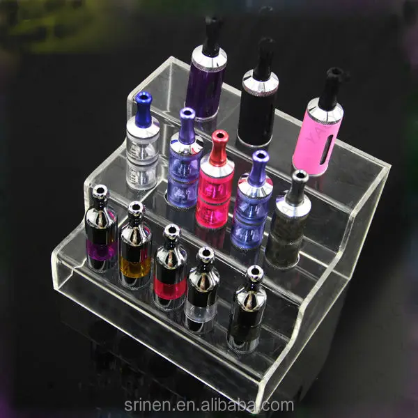 China Manufacrture Acrylic Counter Top E Juice Display Rack Counter Top E Juice Display Rack