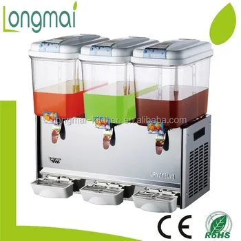 commercial juice dispenser 3 tank