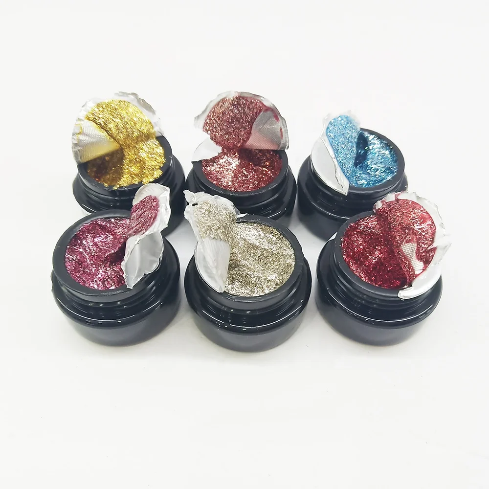 
Nail art paint glitter gel Nail stick drill studded phototherapy adhesive UV gel Laco platinum gel for woman 