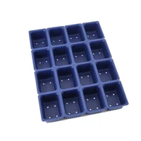 

High quality propagation trays 16 cell plastic Nursery tray Hydroponic Rice Seedling Tray