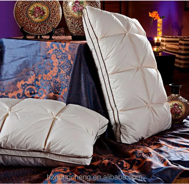 High Resilience No Deformation Feather Pillow Goose Down Pillows