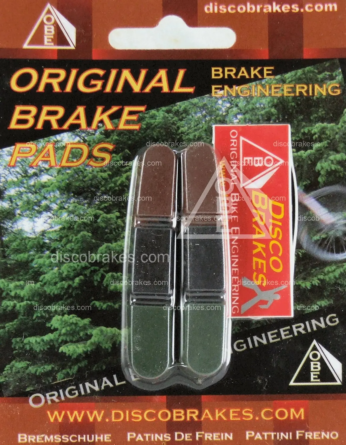 Carbon Rim Brake Pads 4Pairs Shimano Dura-Ace Ultegra Compat Carbon Ano Holder