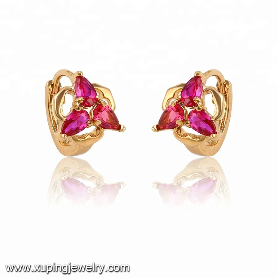 

28230 Xuping Newly Korean Style Women Earring with 18K Gold Plated