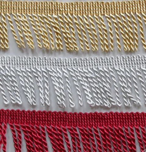 
Wholesale 100% Polyester Fringe Trimming For Curtain 