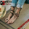 Newest Ultra-thin Stars Crystal Clear Ladies Women transparent silk loose socks