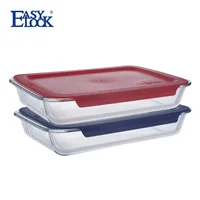 

Top Rated Best Rectangle Oven Glass Baking Pan with Lid