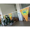 PVC bunting cheap printing triangle flags