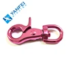 Candy pink colored trigger snap hook Galvanized spring hook