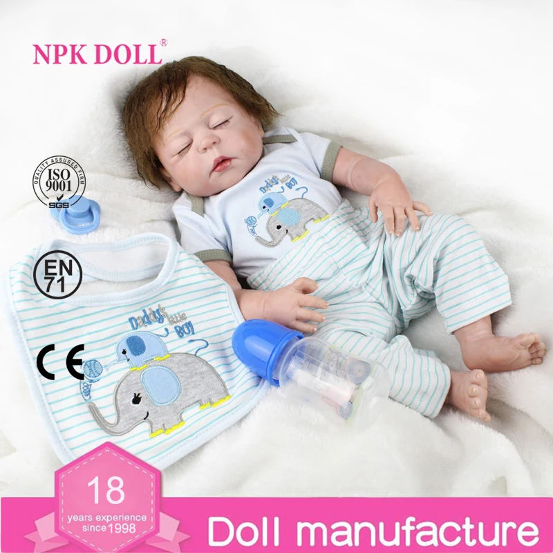 adopt a silicone baby doll