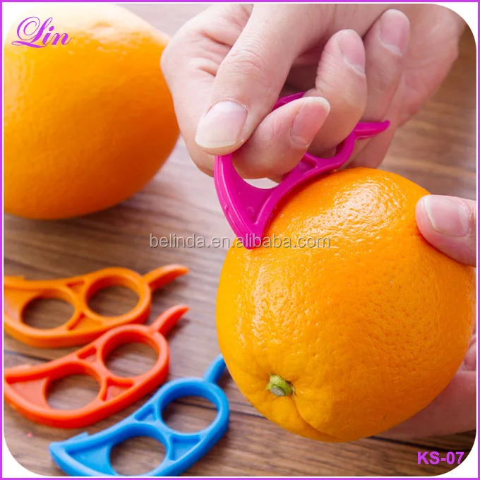 

Free Shipping by DHL/FEDEX/SF Orange Opener practical Lemon Fruit Slicer Fruit Stripper Opener Fruit & Vegetable Cooking Tools, Color