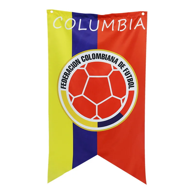 WORLD CUP PUB BANNER PROMOTIONAL PVC 5 FOOT X 2 FOOT TEAM FLAGS BALL RUSSIA 2018