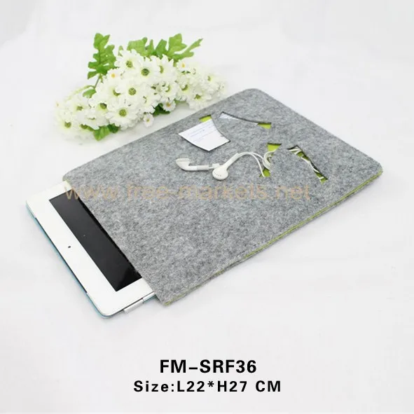 Recycle Rpet Felt Laptop Bag Cases,Reusable Tablet Computer Holder